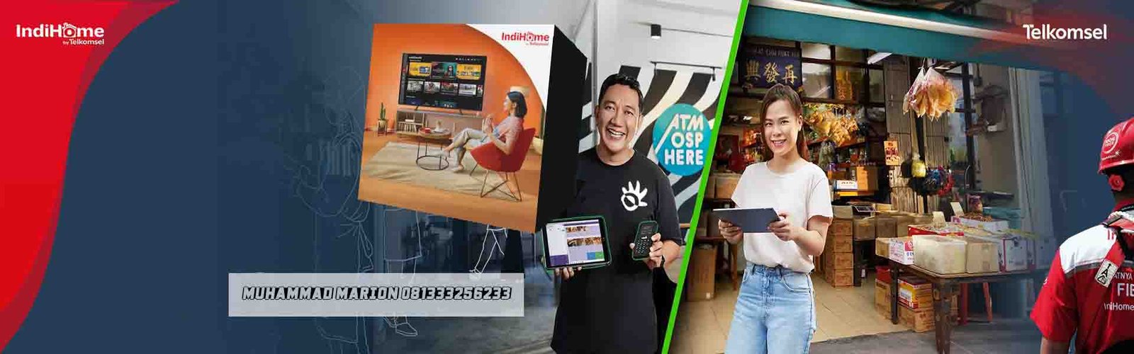 Sales IndiHome By Telkomsel: 081333256233